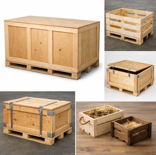 Деревянные ящики 16